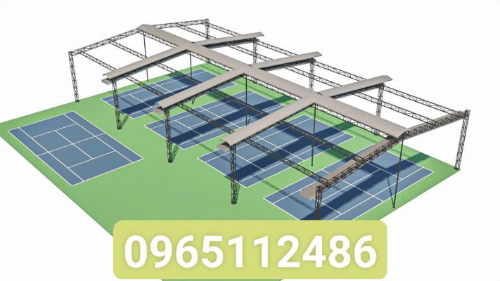 mái xếp lượn sóng