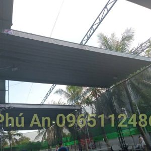 mái xếp lượn sóng