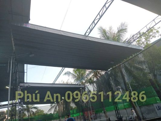 mái xếp lượn sóng